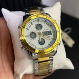 TOMI T-2308 High Quality Chain Watch Dual Time